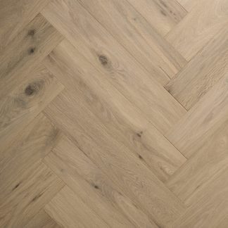 Cedar & Tide Rainforest – Bracken Herringbone engineered oak flooring
