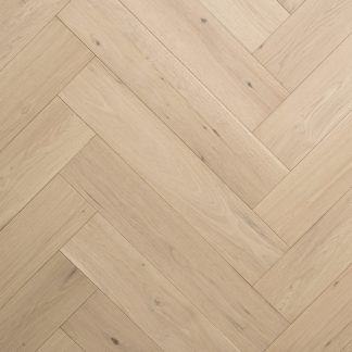 Cedar & Tide Rainforest – Straw Meadow Herringbone engineered oak flooring